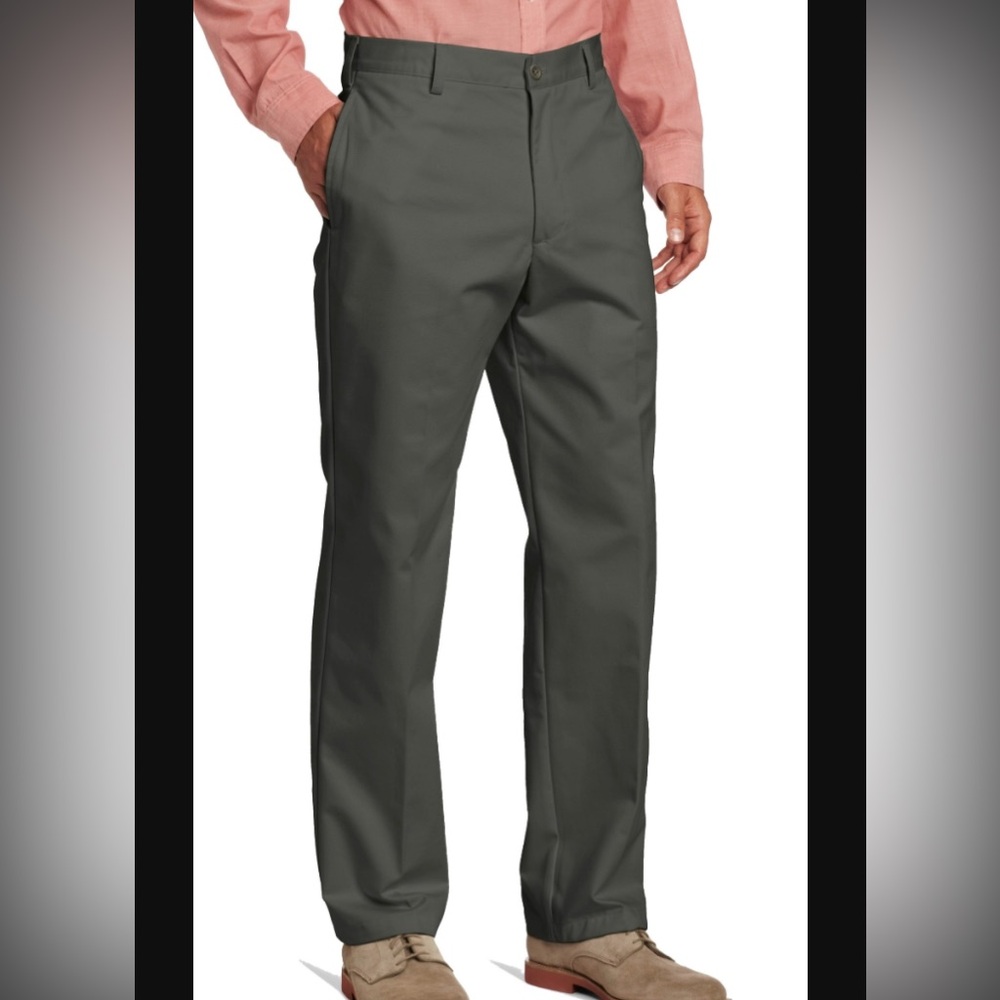 Izod Flat Front Straight Chino Pants Size 40/30